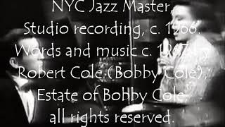 &quot;Get Off Looking Good&quot; Judy Garland and Bobby Cole, separate versions, with lyrics!