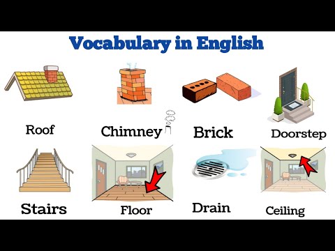 كلمات بالانجليزي عن المنزل