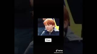 Harry Potter tiktok | Harry Potter then and now | miss the old them😢😭 | Hermione, Ron, Harry, Draco