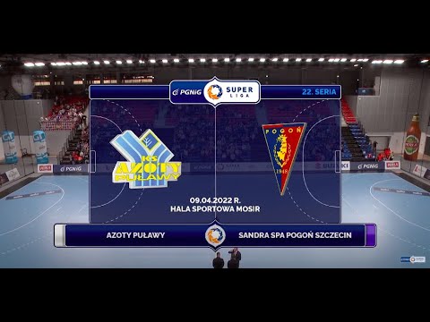 22. Seria Azoty Puławy - Sandra SPA Pogoń Szczecin SKRÓT