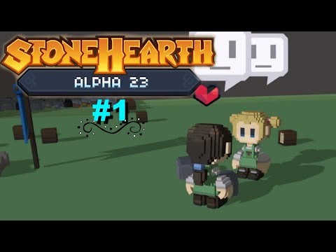 ⛏ StoneHearth, Episode 1: Alpha 23 the little ant farm 😊