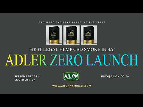 ADLER ZERO Luxury Filtered Hemp Smokes launched in South Africa!