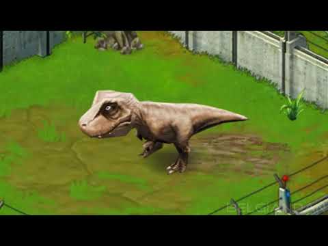 #short RGM 56 Jurassic Park Builder level 1 T-Rex