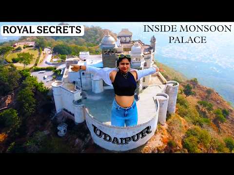 Udaipur Monsoon Palace 😍 | Sajjangarh Fort FULL Tour | Royal Secrets Revealed