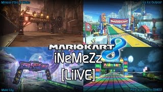 preview picture of video 'Mario Kart 8 DLC | 4 Mappe LIVE e Ostie #2 | iNeMeZz'