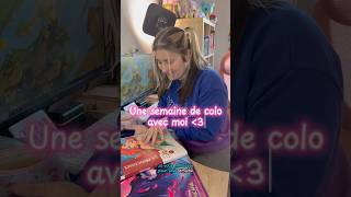 🎨Une semaine de colo avec moi ✨#coloriage #coloring #coloringbook #disney #coloriagemystere