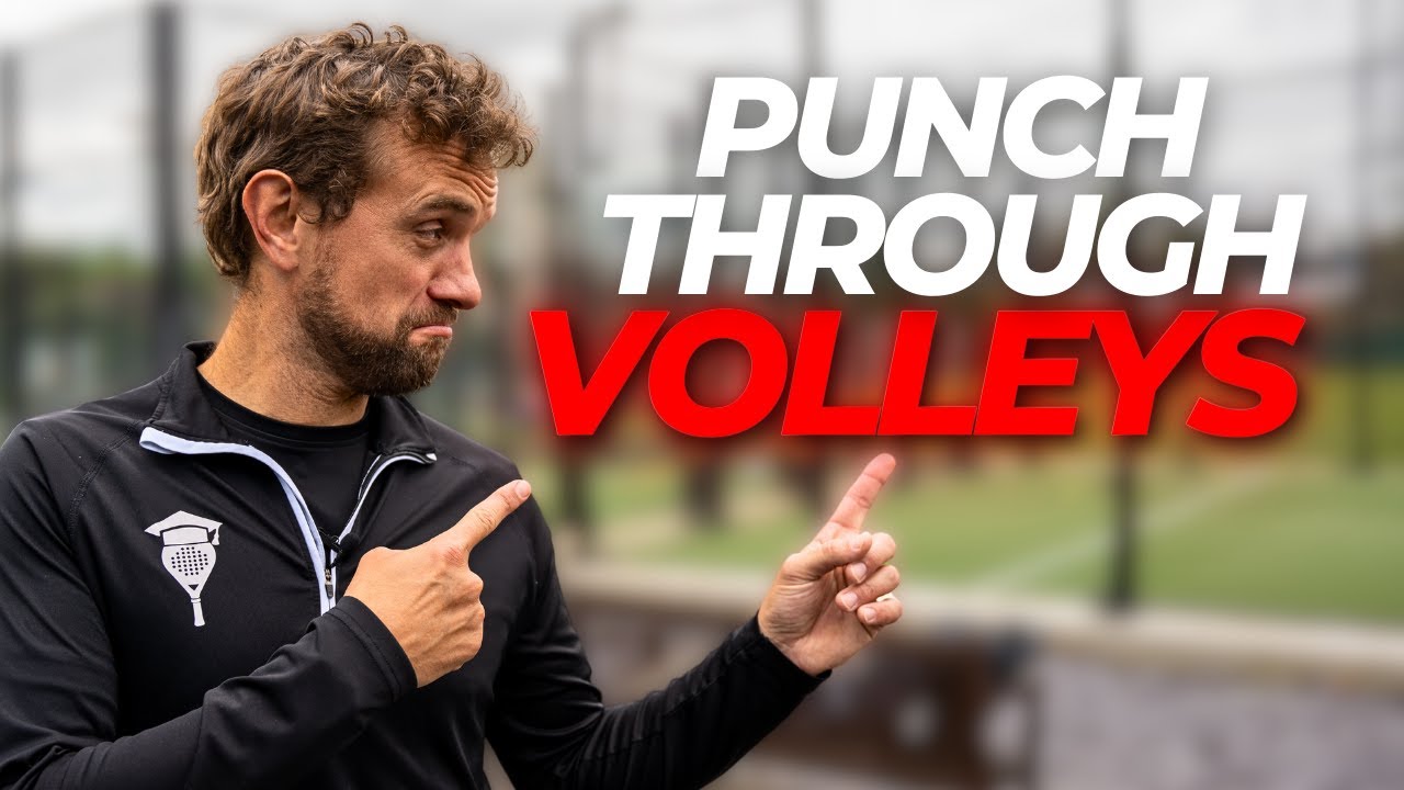 Volley technique: compact punch and body weight