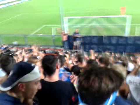 Cori ultras Curva Nord Brescia, in Brescia-Novara