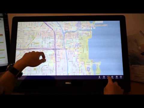 Windows 8 DELL XPS One 2710 Touch Demonstration