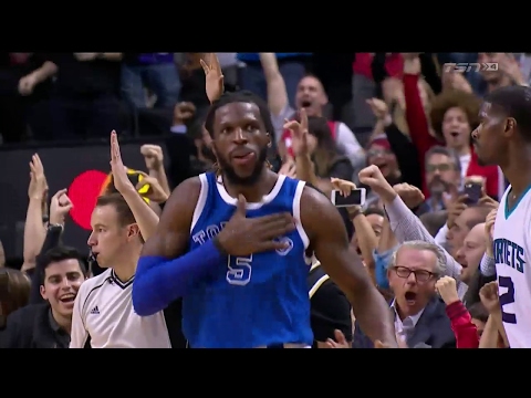 Raptors Highlights: Carroll Hits the Dagger - February 15, 2017