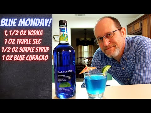 How to Make Blue Monday Mix Drink