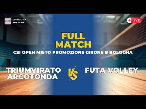 Triumvirato Arcotonda vs Futa Volley | CSI Open Misto Promozione girone B Bologna
