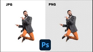 How to Make a Transparent PNG in photoshop 2022