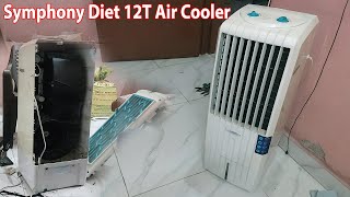 Symphony Diet 12T  Air Cooler, Cleaning Process, Change Water Motor, Repair Regulator | Swing Motor