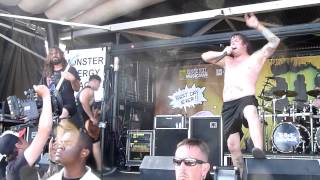 The Black Dahlia Murder - Funeral Thirst - Live 8-3-13 Vans Warped Tour