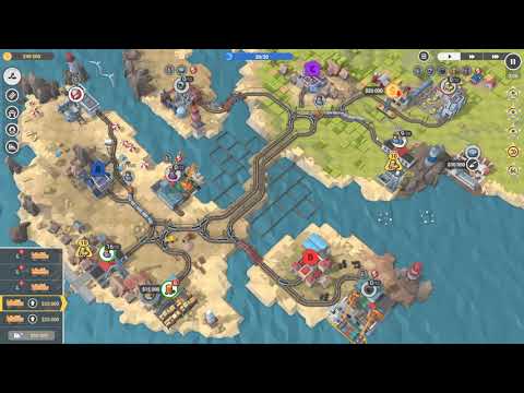 Passenger Flow DLC - Level 10: Hindenburg Dam (5 Stars) Train Valley 2