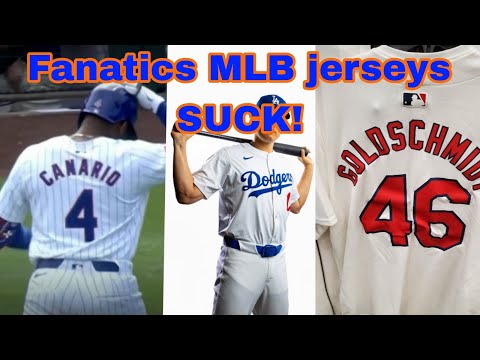 Fanatics has ruined MLB jerseys