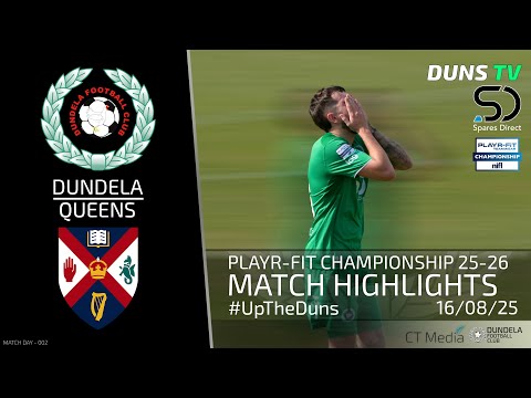Match Highlights - Dundela Vs Queens - 16th August 2025