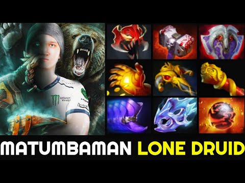 MATUMBAMAN Back To Signature Lone Druid - Comeback vs Cancer Lancer 7.27 Dota 2