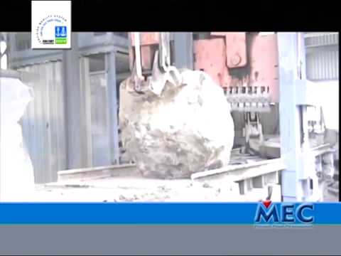 Splitting macchine with manipoulator for big blocks MEC