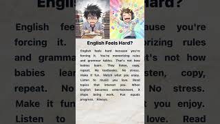 English Feels Hard? | English Reading and Listening Practice #englishforbeginners #motivation