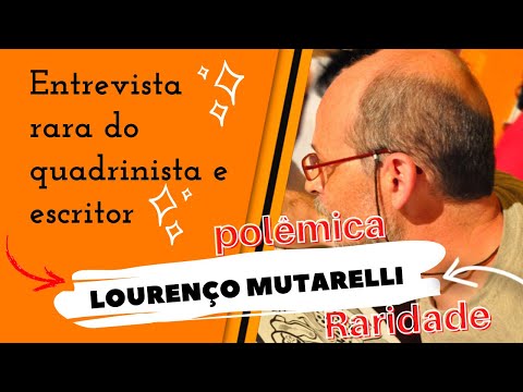 Entrevista rara e polêmica de Lourenço Mutarelli
