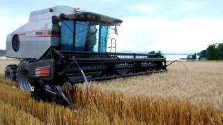 preview picture of video 'Harvesting Organic Wheat in VT'