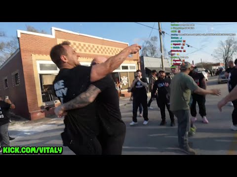 Vitaly Gets Into A Fight After Open Training Vs Modeen