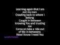 Skillet - I Trust You Lyrics - LyricsFor ThePublic Skillet - I Trust You Lyrics