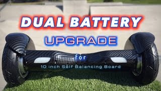 DUAL BATTERY UPGRADE MOD for Self Balancing Board Hoverboard OZROVERS Segway STEP BY STEP GUIDE