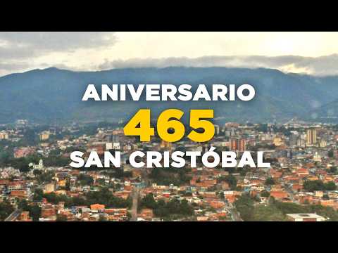 465 años de historia: San Cristóbal festeja su fundación como corazón del Táchira
