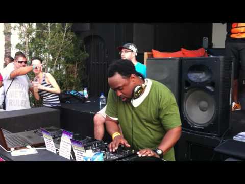 MIAMI WMC2012 - AFTERNOON DELIGHT@Ocean's Ten - DJ Spinna