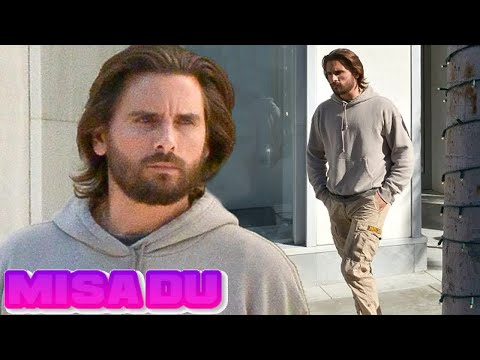 Scott Disick bundles up in a thick hoodie despite VERY hot LA weather