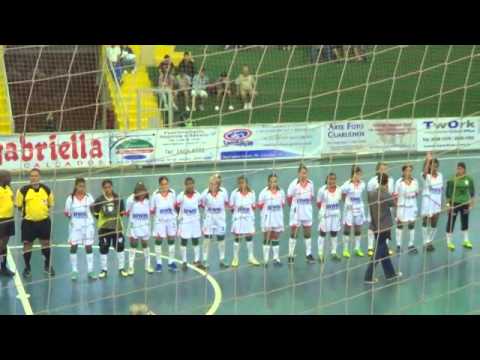 Clip gols - Portuguesa Sub17 Futsal Feminino - 1a partida Estadual 2012