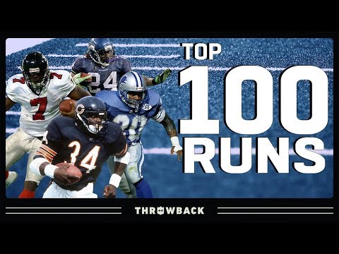 Top 100 Runs in NFL History!