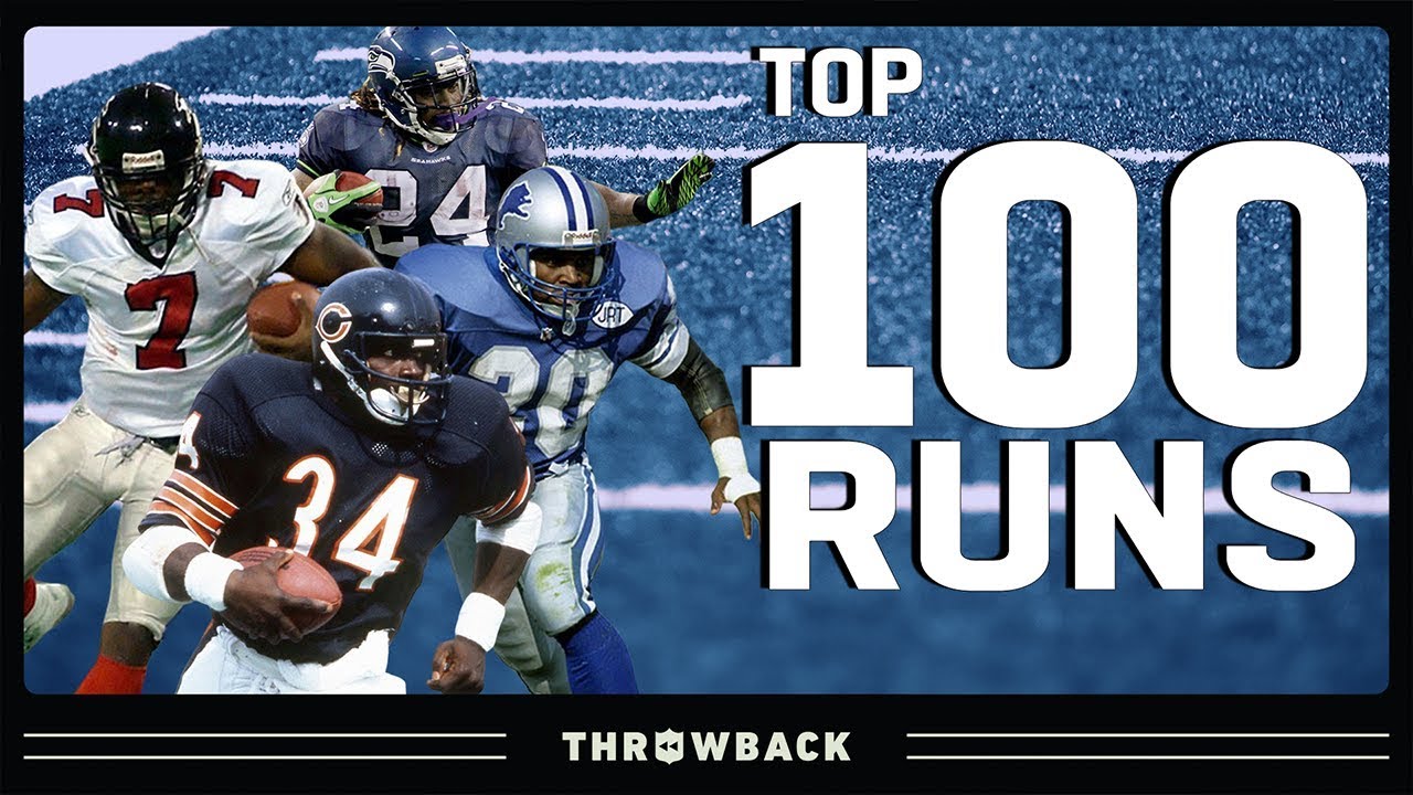 Top 100 Runs in NFL History!
