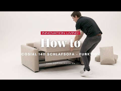 HOW TO: Schlafsessel COSIAL 140 von Innovation® - Bettfunktion erklärt! | Sofawunder.de