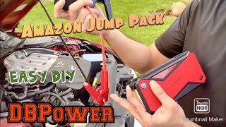 How to Jumpstart a car using a DBPower Jump Pack