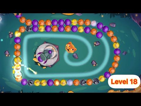 Viola’s Quest :Marble Shoot Adventure Game level 18 #puzzle #mobilegame #zuma