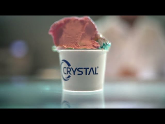 فريزر عرض ايسكريم افقي تركي CRYSTAL