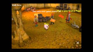 runescape castle wars how to be a imp and sheap and rabit