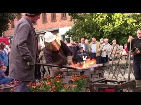 Glockenguss im Sangerhäuser Marstall