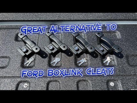 Great Alternative to Ford Boxlink Cleats - F-150 Truck Bed Tie Downs