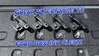 Great Alternative to Ford Boxlink Cleats - F-150 Truck Bed Tie Downs