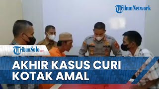 Akhir Kasus Pencurian Uang Rp 75 Ribu di Kotak Amal Masjid Al Haroman Berujung Restorative Justice