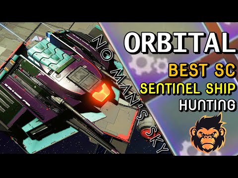 🔴No Man's Sky ORBITAL | BEST Sentinel Ship Hunting Live - Hunt or Next!