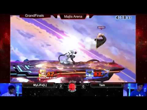 SSB4 @ Al Majlis 12/2: MyLife (Rosalina) vs Tam (Roy, ROB, Wario, Ike) - GF