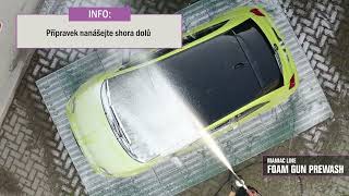 MANIAC - Předmytí pro pěnové pistole 1000ml pro Car detailing