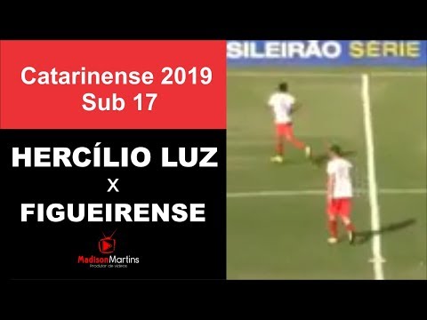 Hercílio Luz x Figueirense - Campeonato Catarinense Sub 17 - 2019