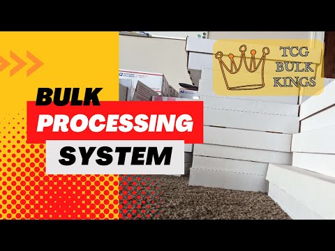 Bulk Processing System for Trading Cards